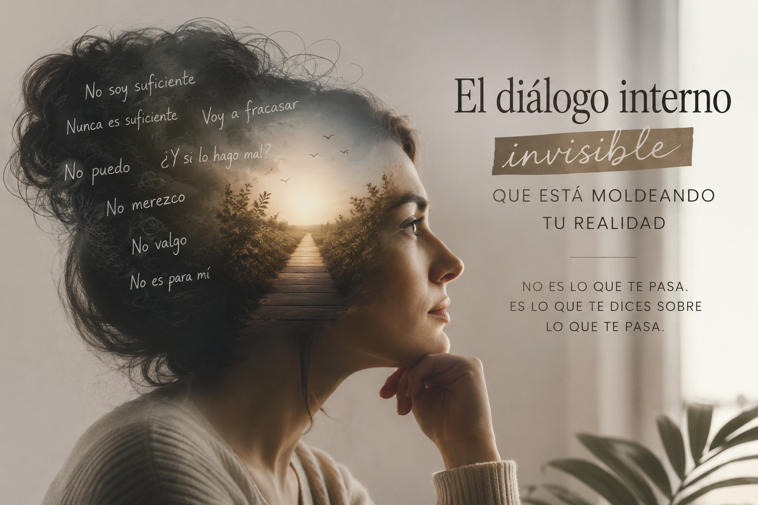 diálogo interno y percepción de la realidad